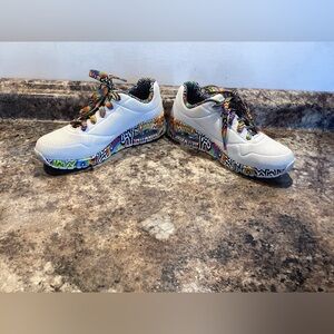 Sketchers x Jen Stark Women’s 7.5 Mini Drip Multicolored Sneakers